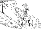 dibujo lucky luke