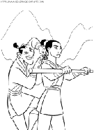 dibujo mulan