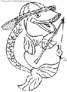 dibujo pescados