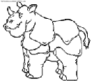dibujo rhinoceros