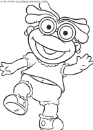 dibujo baby muppets