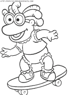 dibujo baby muppets