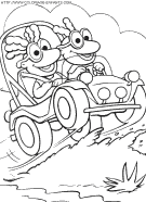 dibujo baby muppets