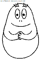 dibujo barbapapa