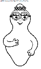 dibujo barbapapa