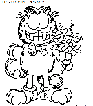 dibujo garfield