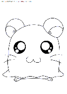 dibujo hamtaro