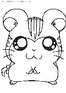 dibujo hamtaro