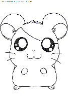 dibujo hamtaro