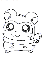 dibujo hamtaro