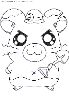 dibujo hamtaro