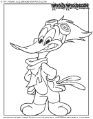 dibujo woody woodpecker