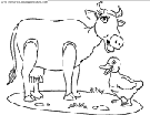 dibujo vacas