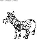 dibujo zebras