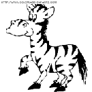 dibujo zebras