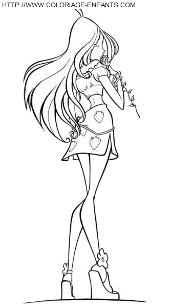 dibujo Winx Club