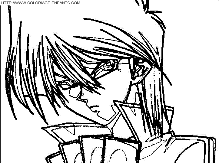 dibujo Yu Gi Oh