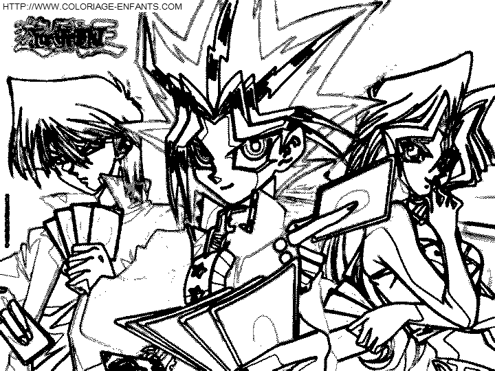 dibujo Yu Gi Oh