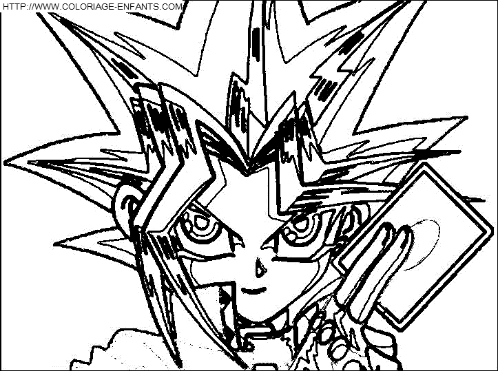 dibujo Yu Gi Oh